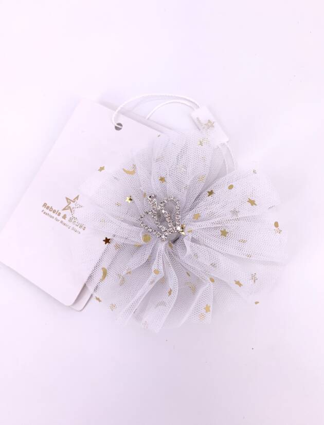 Haarspange Mädchen, White Krone Diamond