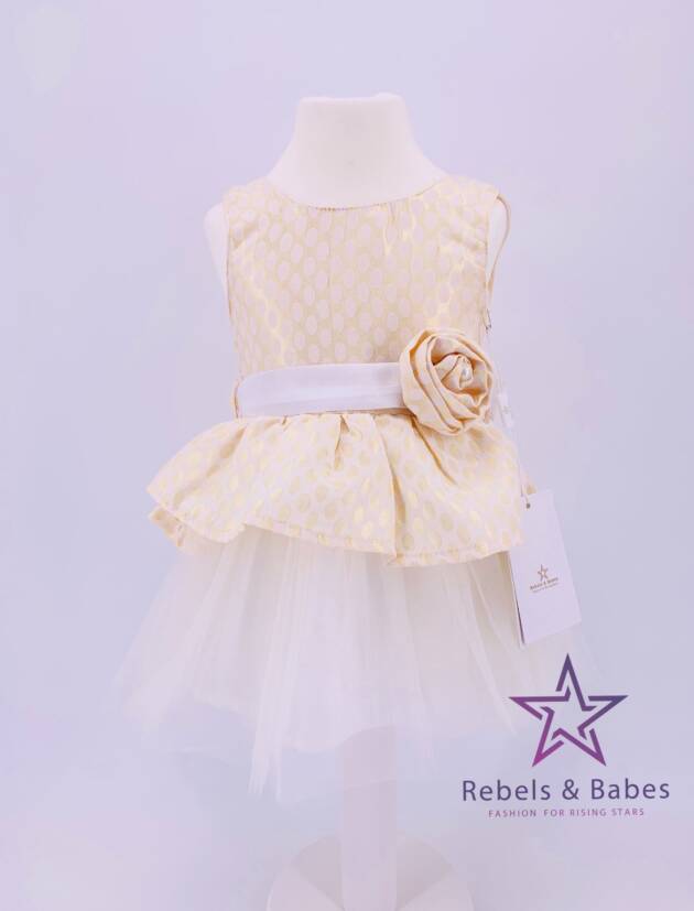 Babes, Babykleid mit Punkten - 12M