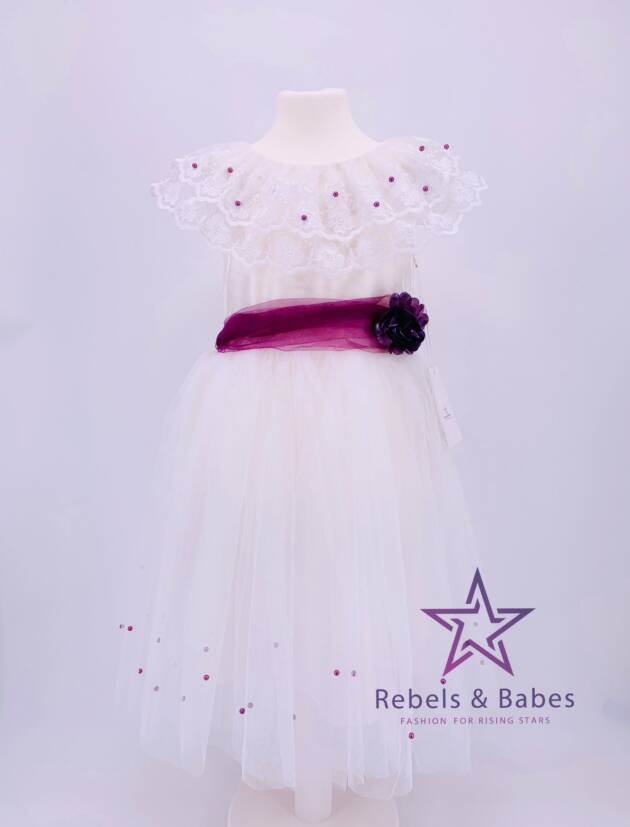 Babes, Mädchenkleid mit Carmen-Oberteil