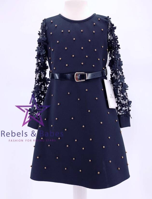 Babes, Mädchenkleid mit Blütenarme