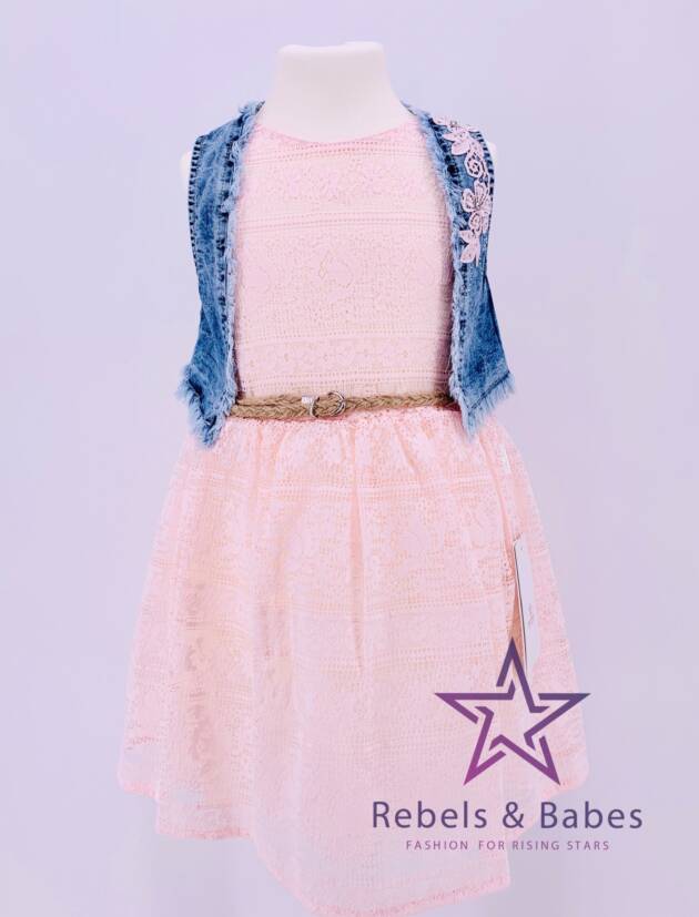 Babes, Mädchenkleid mit Weste