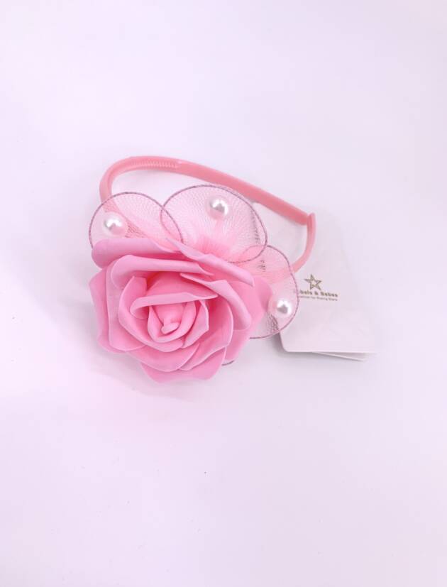 Haarreif Mädchen, Rose Babyrosa