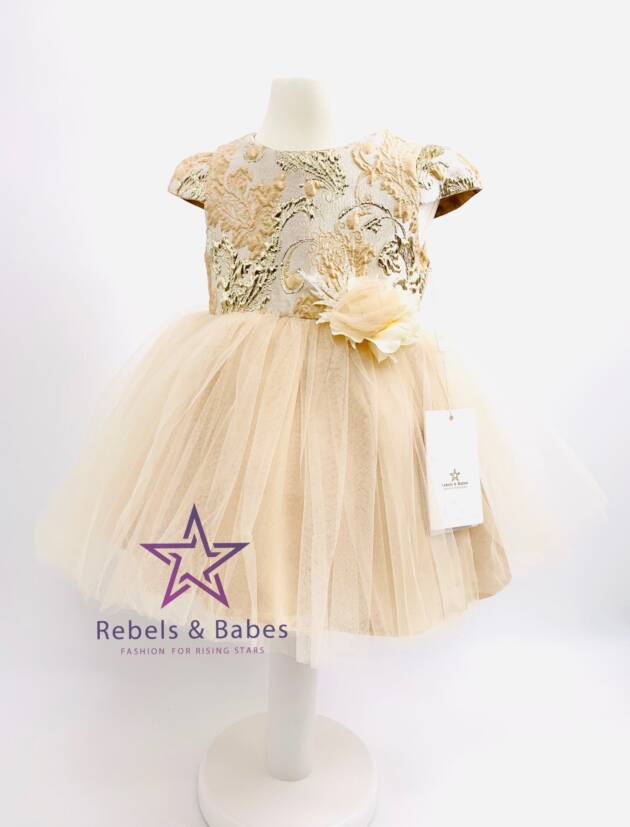 Babes, Babykleid Gold