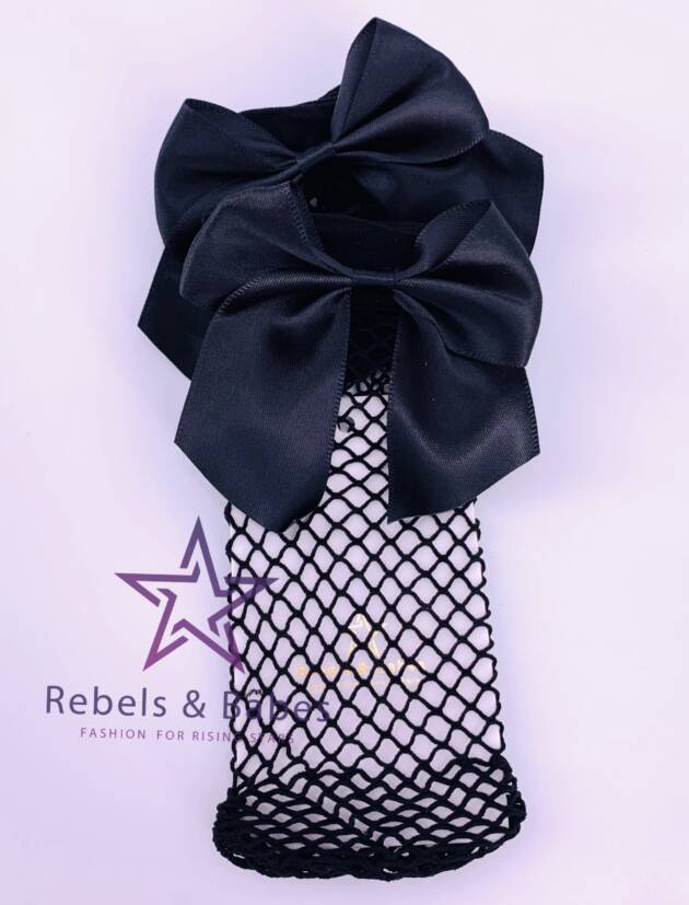 Netzsocken, Schwarz-Schwarz