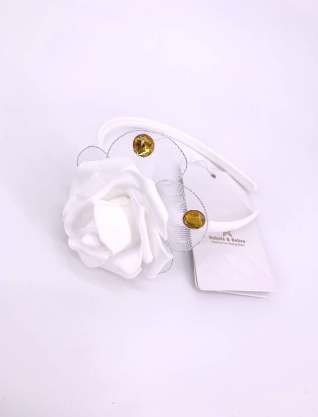 Haarreif Mädchen, Rose White