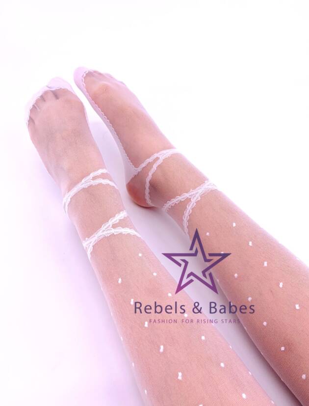 Feinstrumpfhose Ballett, Rosa oder Weiß