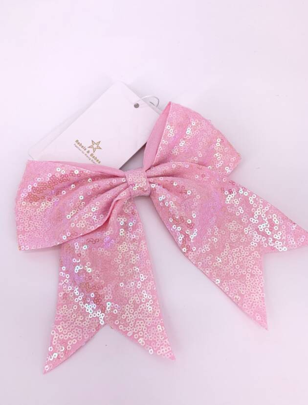 Haargummi Mädchen, Pink Pailletten