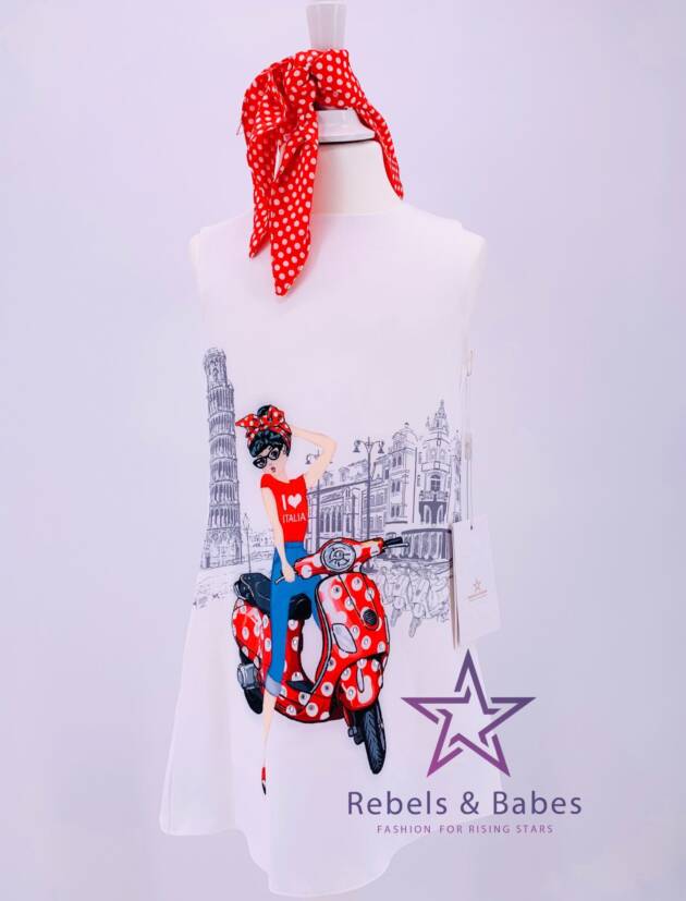 Babes, Mädchenkleid mit Haarband